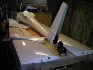 Le fuselage de L'ASW15 de chez Airworld ASW15B le fuselage