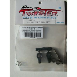 Renfort de transmission chapes alu + roulements Renfort de transmission chapes alu + roulements