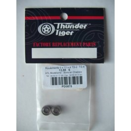 Roulements 5 x 11 x 4 TS-2 TS-4 Roulements 5 x 11 x 4 TS-2 TS-4