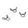 Clips de serrage 4 mm