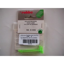 Pince pour flexibles avec bouchon Pince pour flexibles avec bouchon