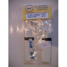 Pâles anti couple 95mmx30mm carbone Pâles anti couple 95mmx30mm carbone